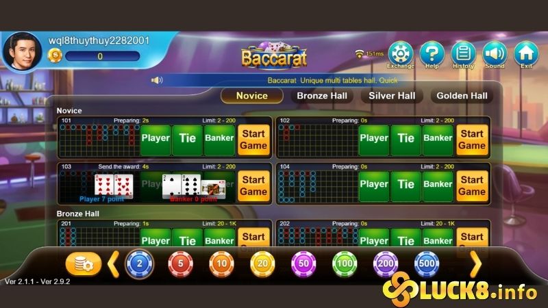 Tham gia game Baccarat nhận thưởng “đặt cược đôi” siêu khủng