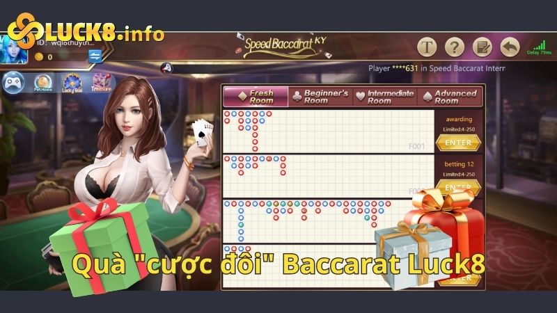 Ưu đãi đặt “cược đôi siêu cấp” khi chơi game baccarat