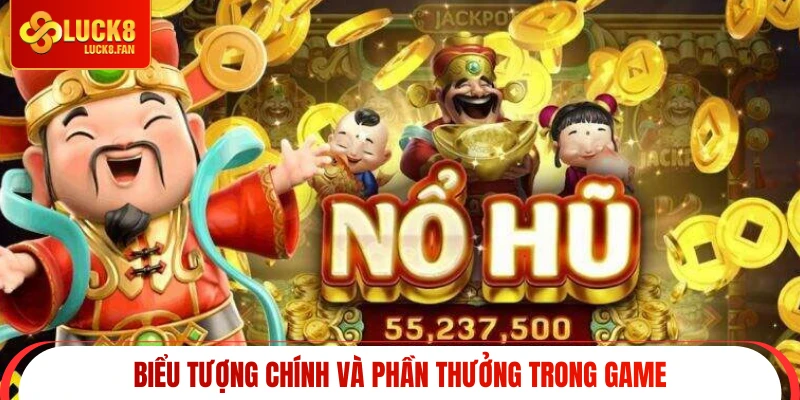 Biểu tượng chính và phần thưởng trong game