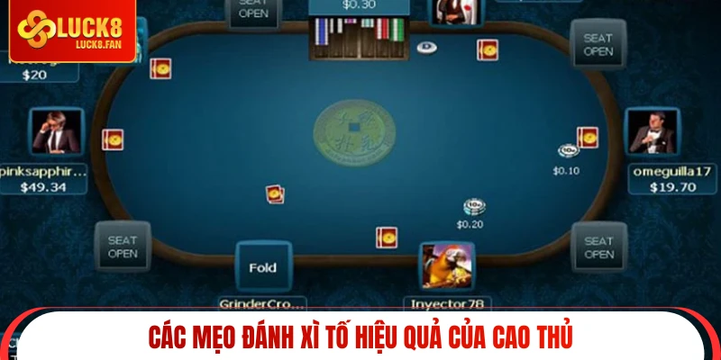 Các mẹo đánh Xì Tố hiệu quả của cao thủ